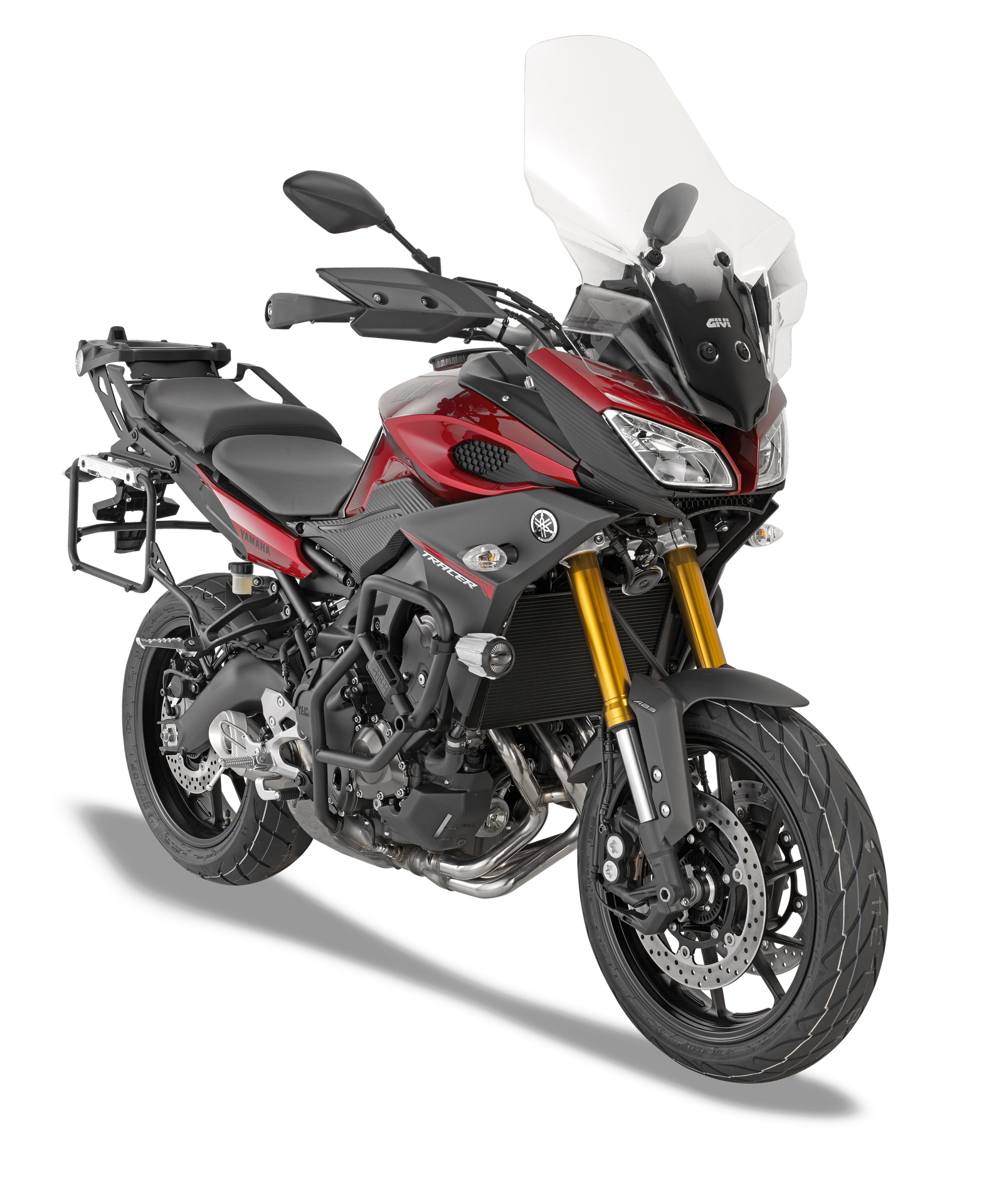 D2122KIT specific fitting kit GIVI mounted with 2122DT on Yamaha MT-09 Tracer (15)