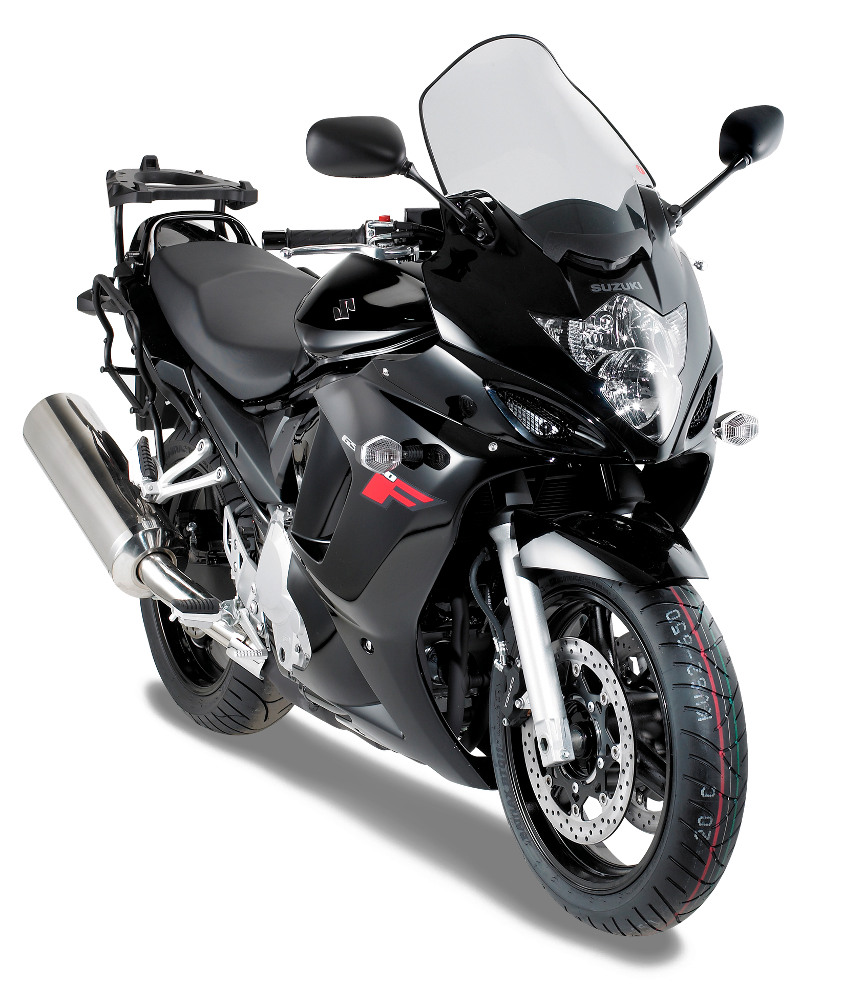 D270S screen GIVI mounted on Suzuki GSX 1250F (10)