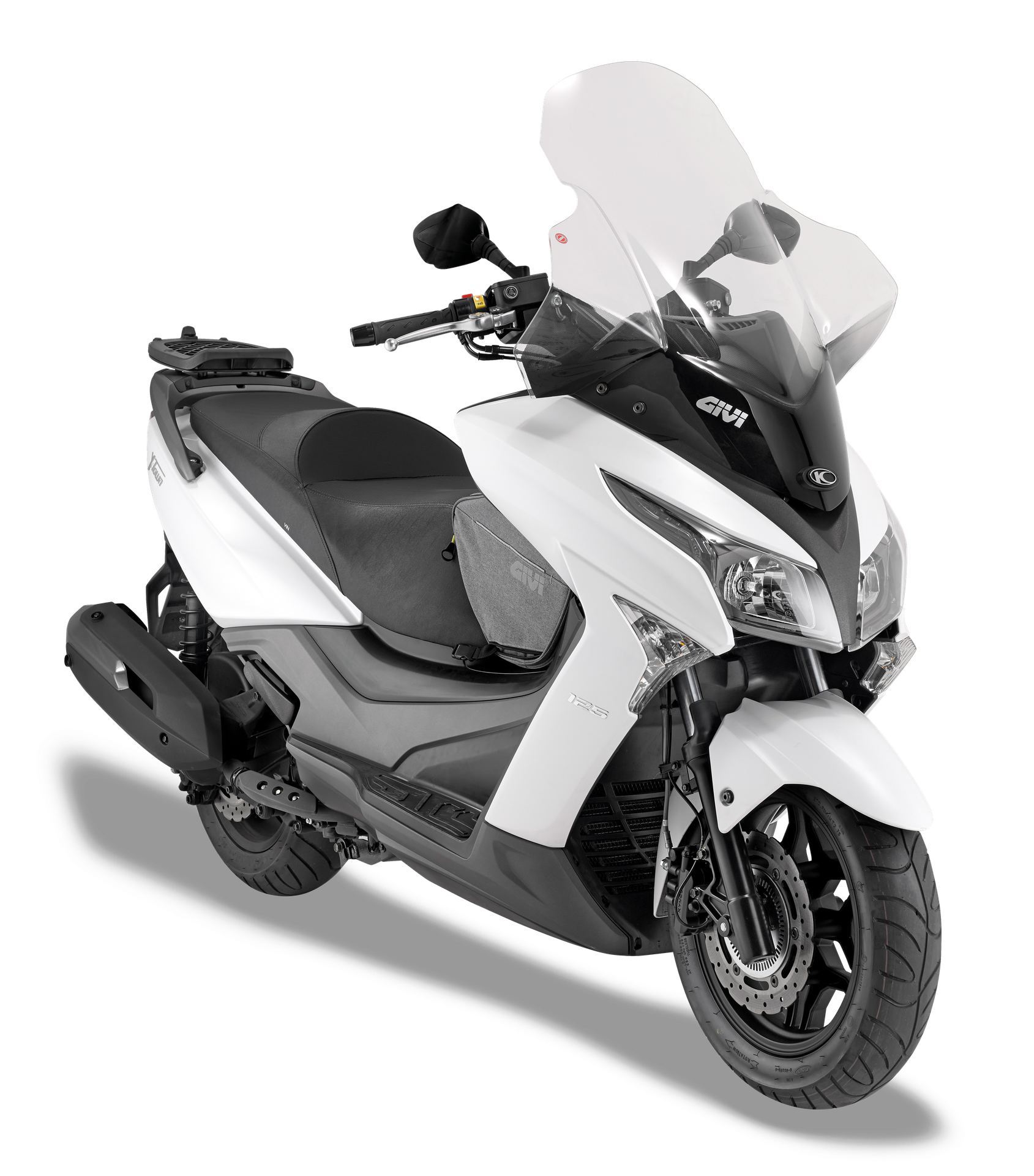 D294ST screen GIVI mounted on Kymco XTown 300 (16)