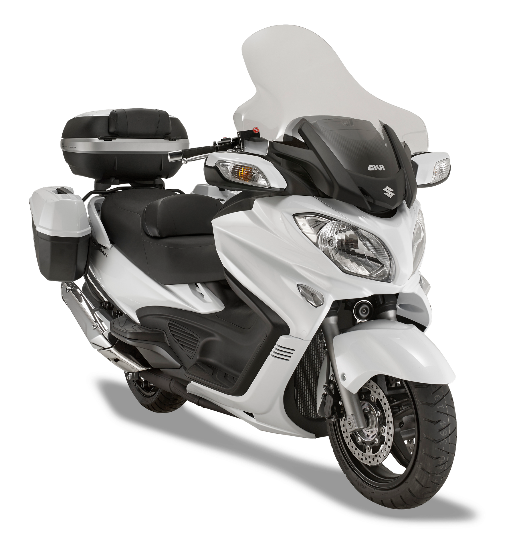 D3104ST screen GIVI mounted on Suzuki Burgman 650 Executive (13)