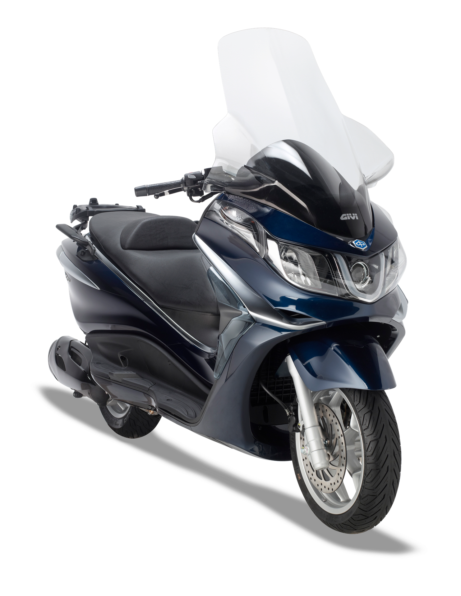 D5604ST screen GIVI mounted on Piaggio X10 350 (12)