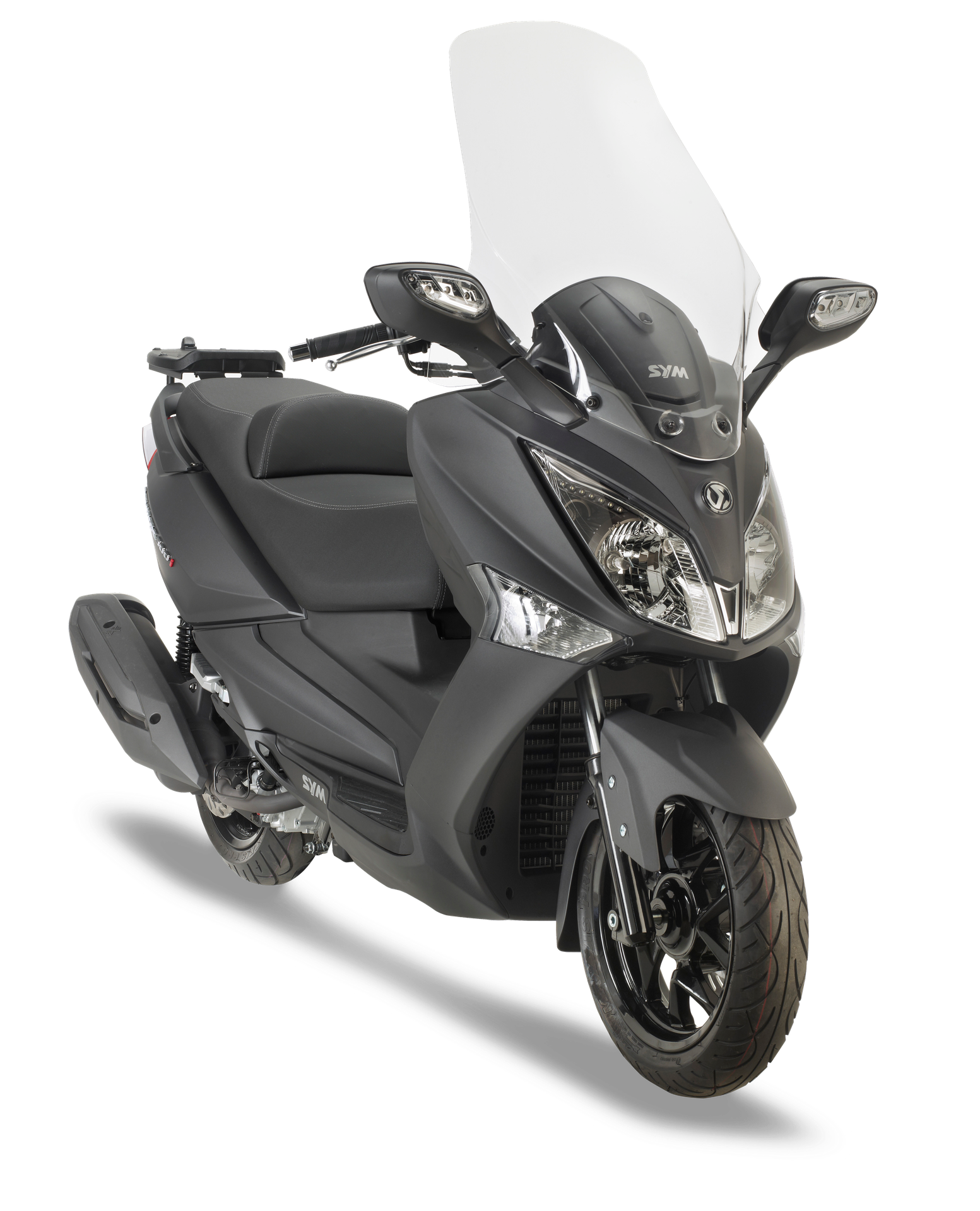 D7052ST screen GIVI mounted on Sym Joymax 300i (12)