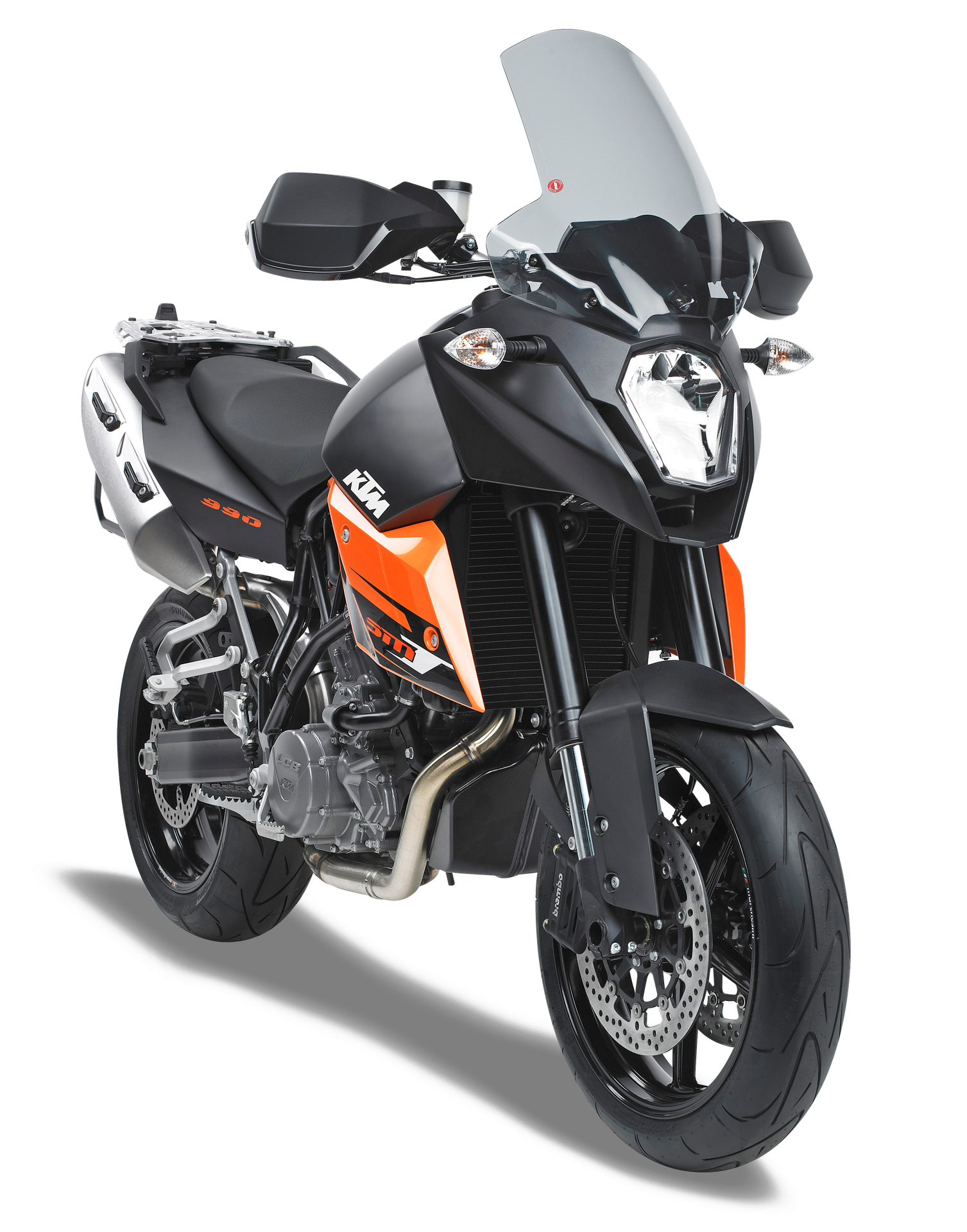 D750S screen GIVI mounted on KTM 990 SMT (09)