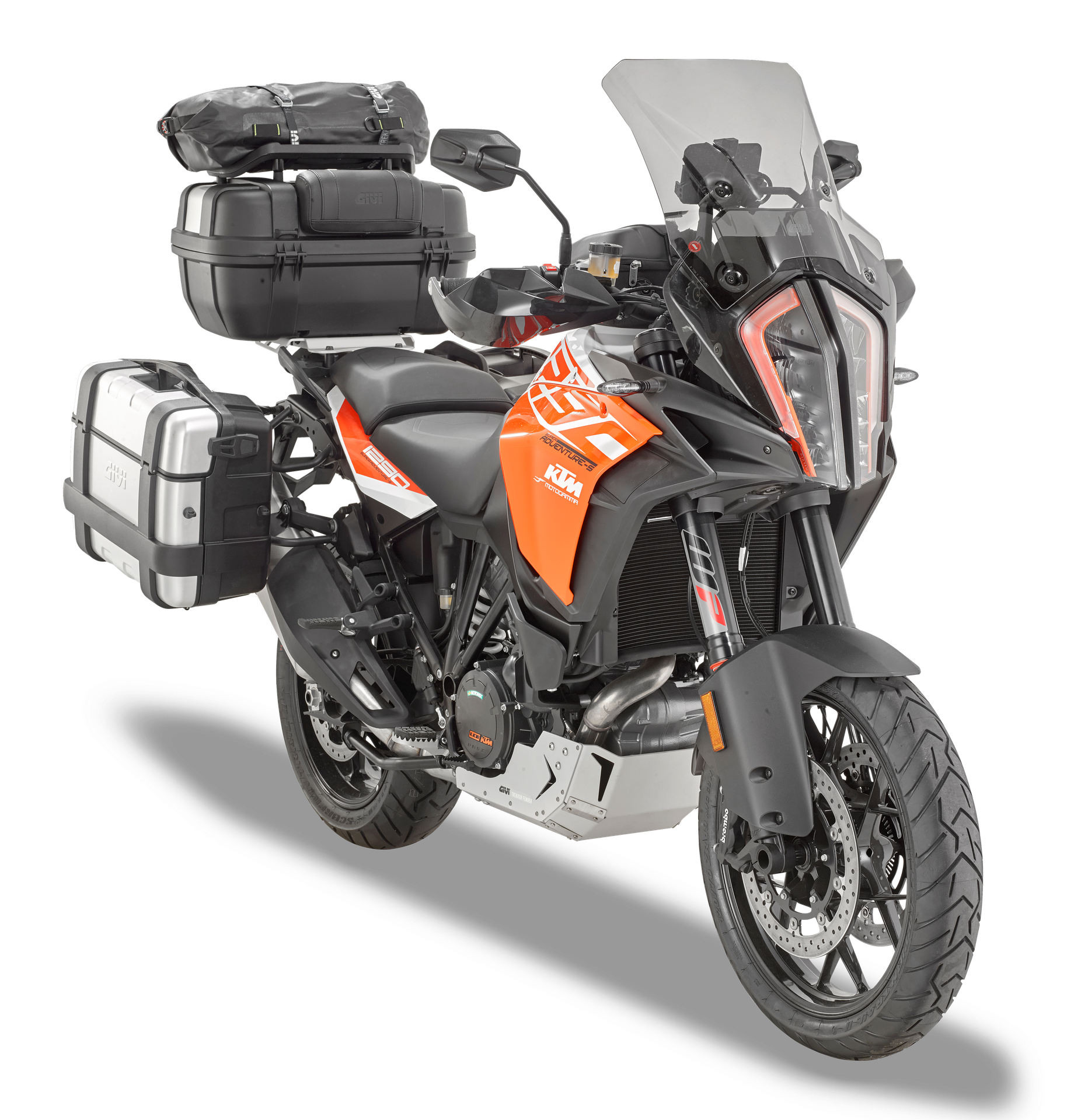 D7706S screen GIVI mounted on KTM 1290 Super Adventure S (17)