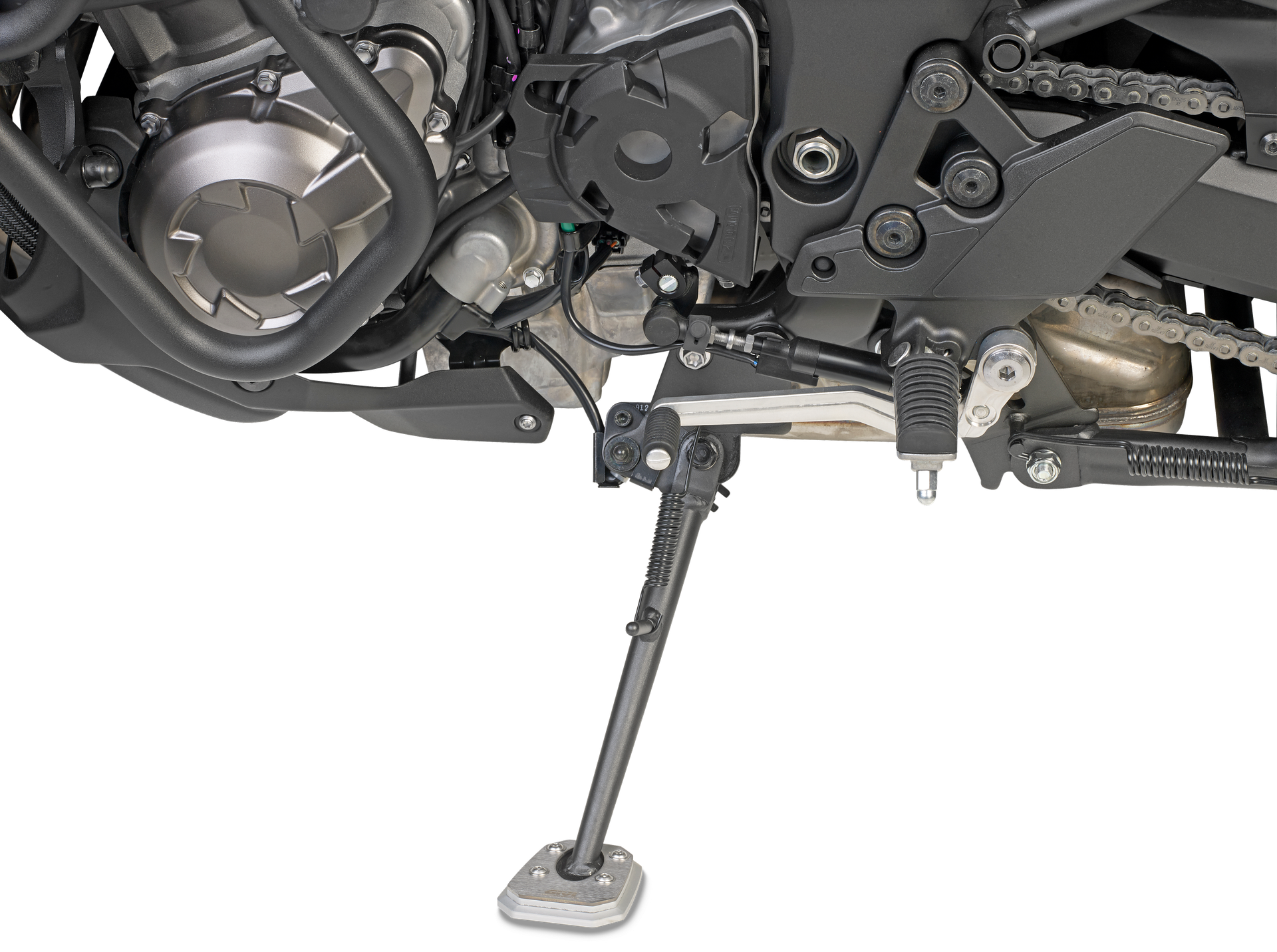 ES4126 side stand extension GIVI mounted on Kawasaki Versys 1000 (19)