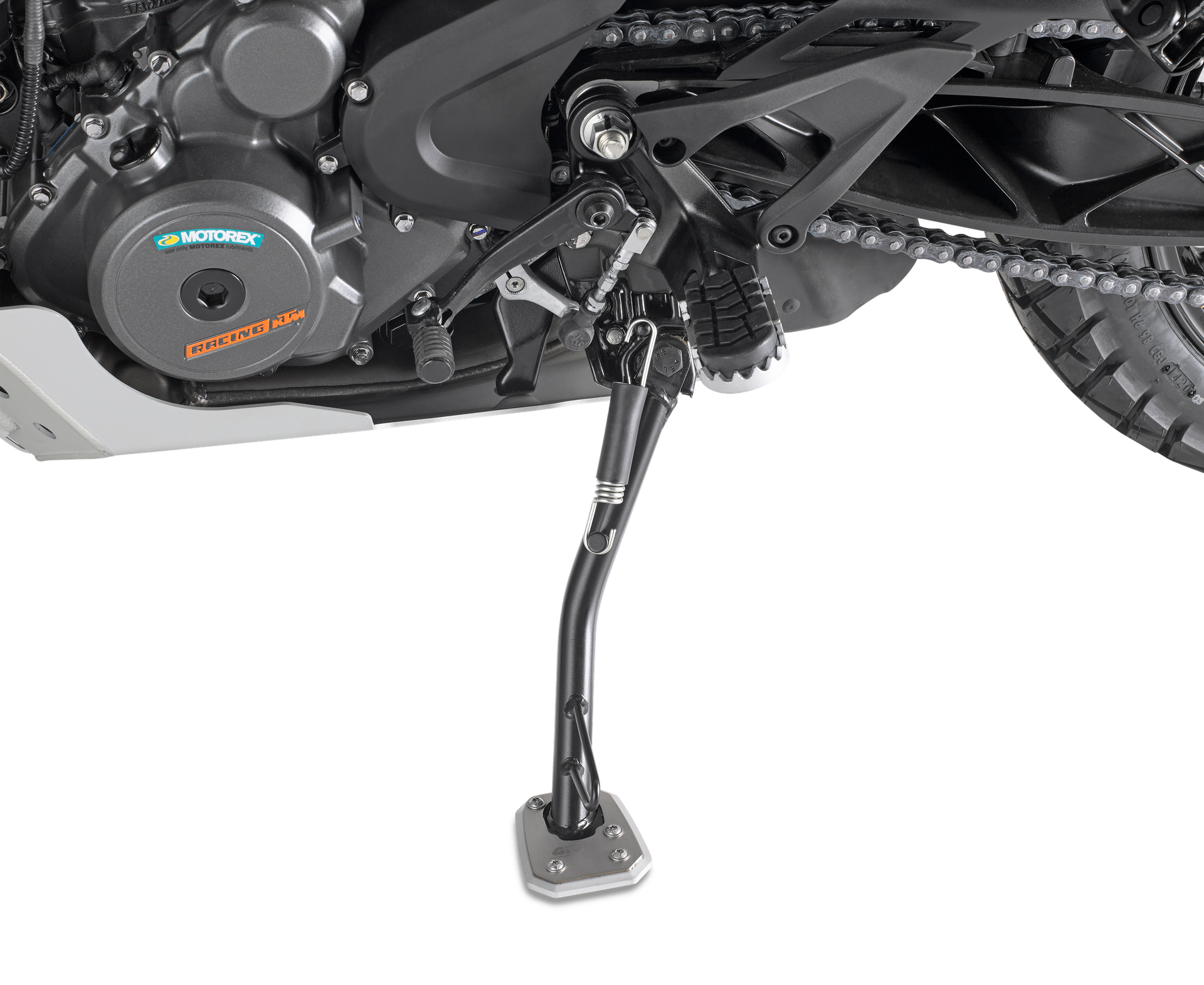 ES7711 side stand extension GIVI mounted on KTM 390 Adventure (20)