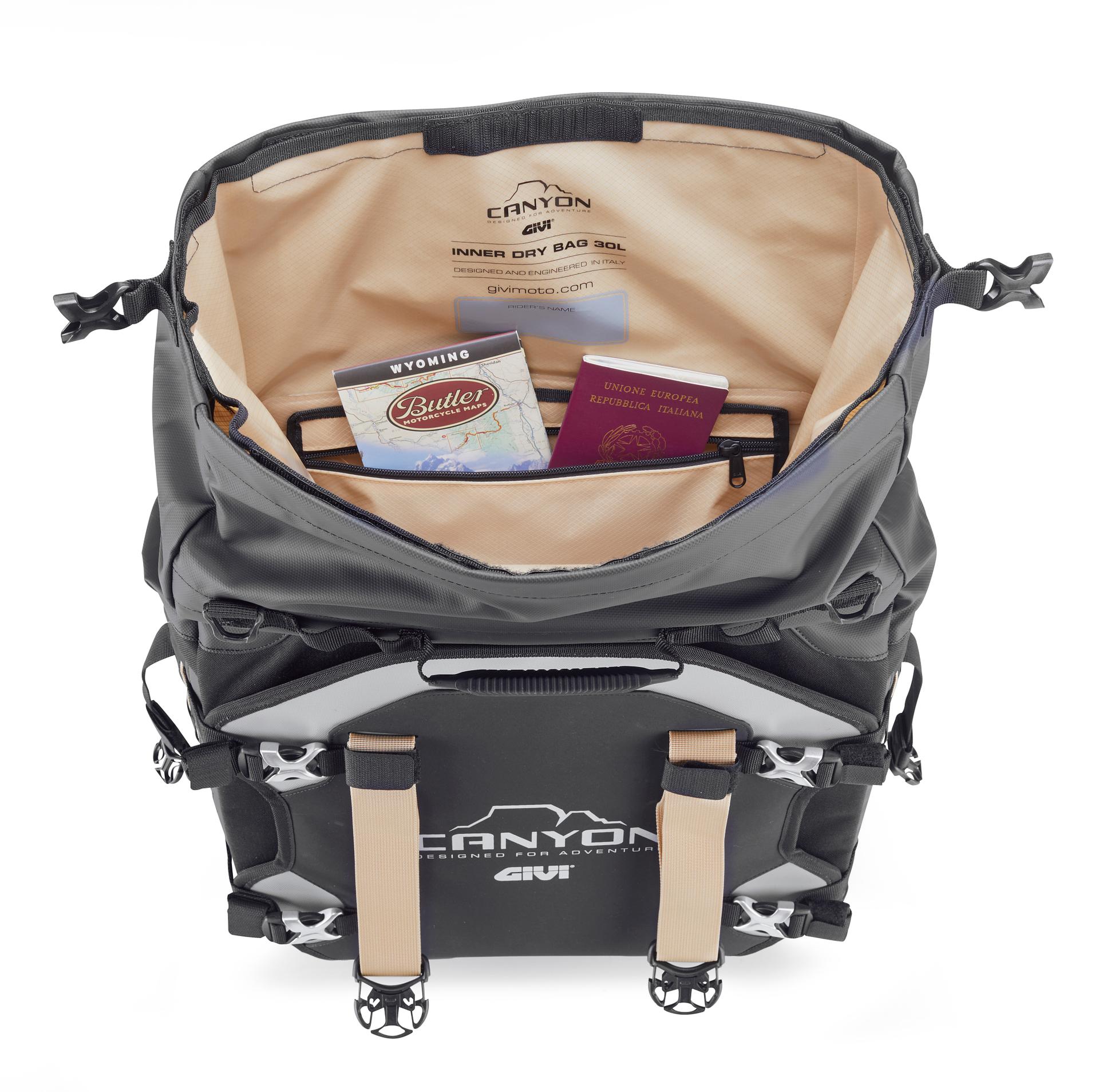 Borsa laterale waterproof con sistema di fissaggio MONOKEY® CAM-SIDE, 30 lt