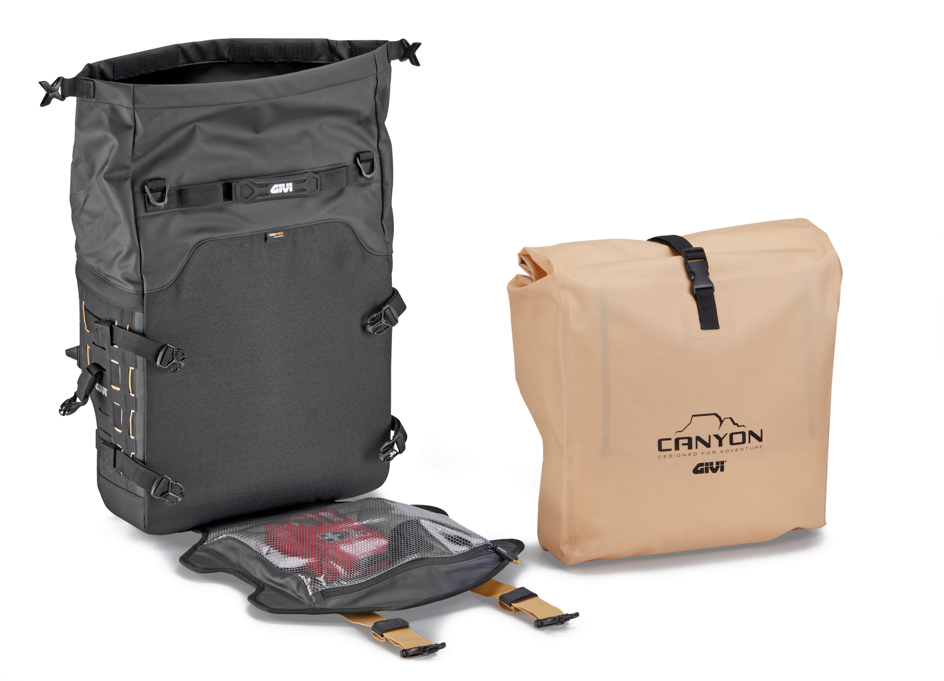 GRT727 Borsa laterale singola scantonata 25 lt. CANYON range