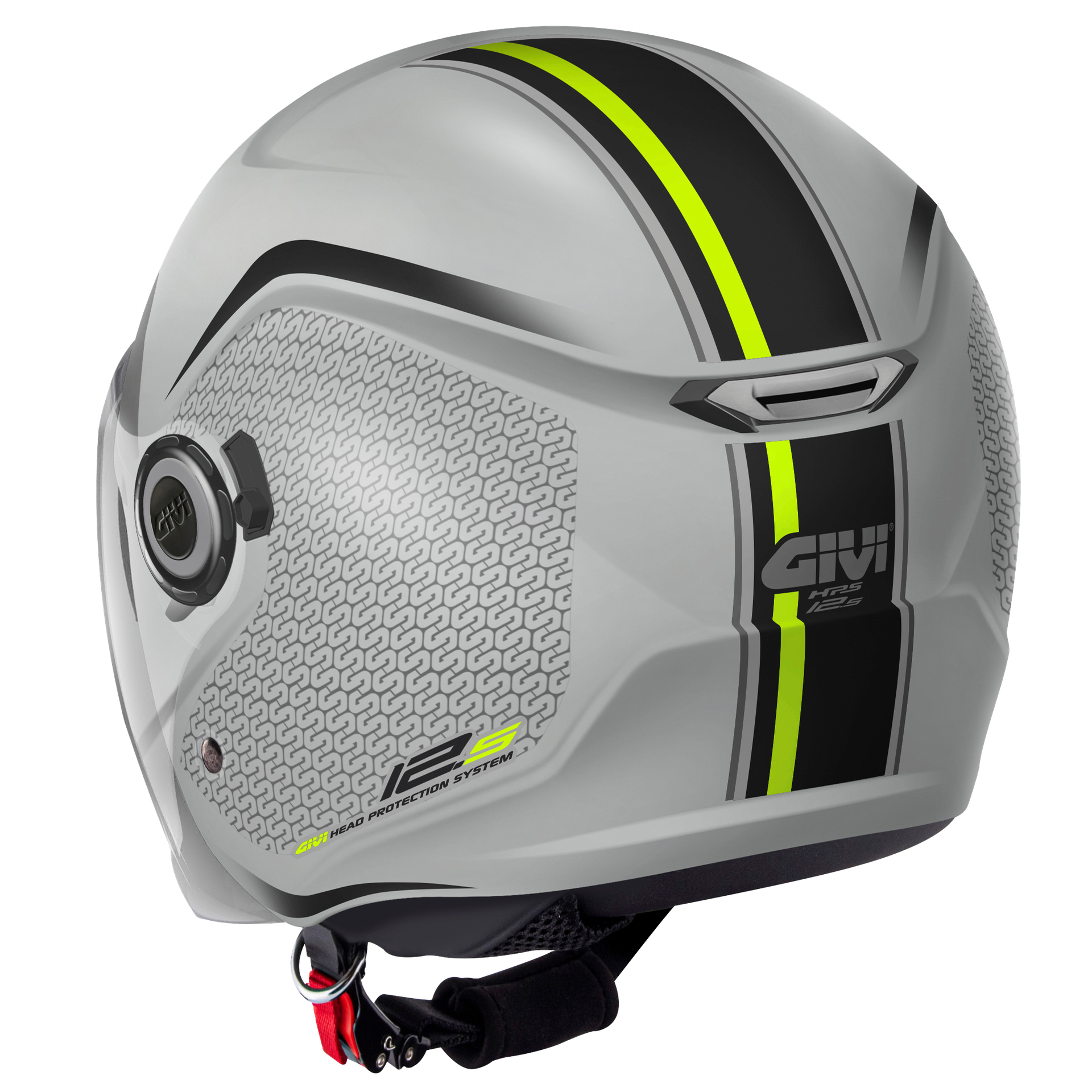 H125FTHGY - Jet Helmet 12.5 GRAPHIC TOUCH H125FTHGY
