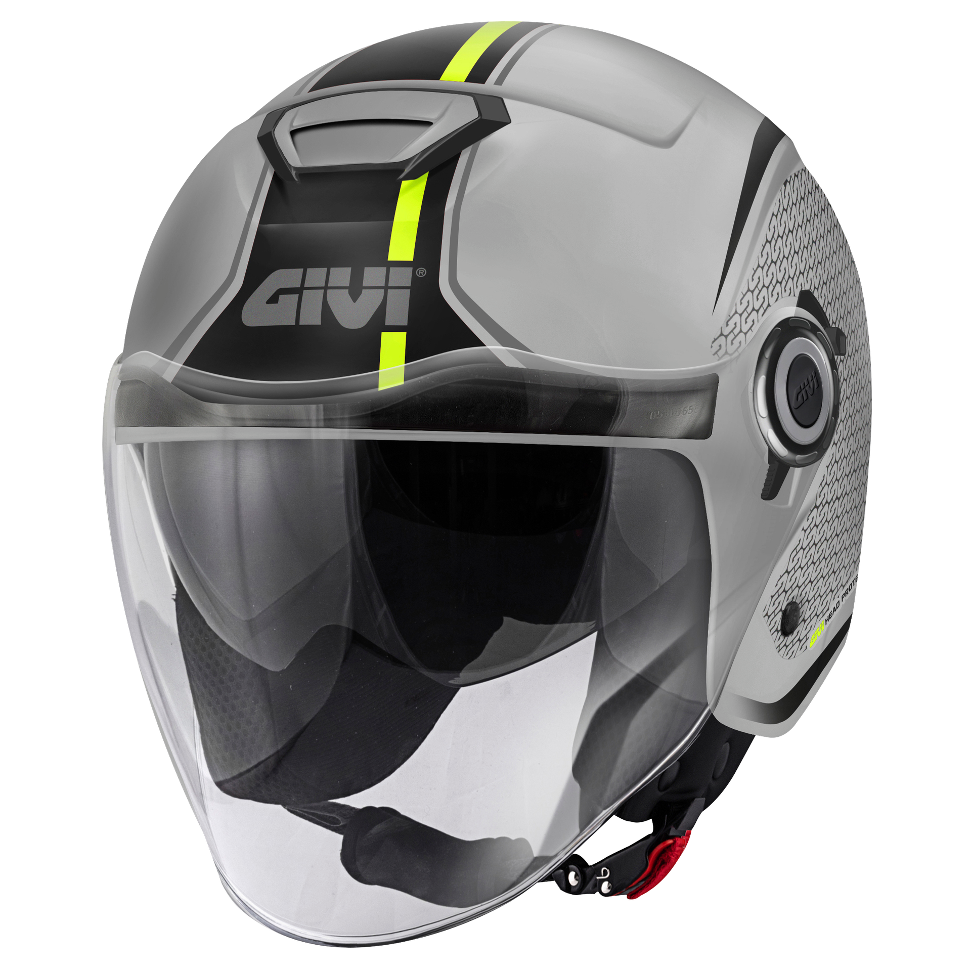 H125FTHGY - Jet Helmet 12.5 GRAPHIC TOUCH H125FTHGY