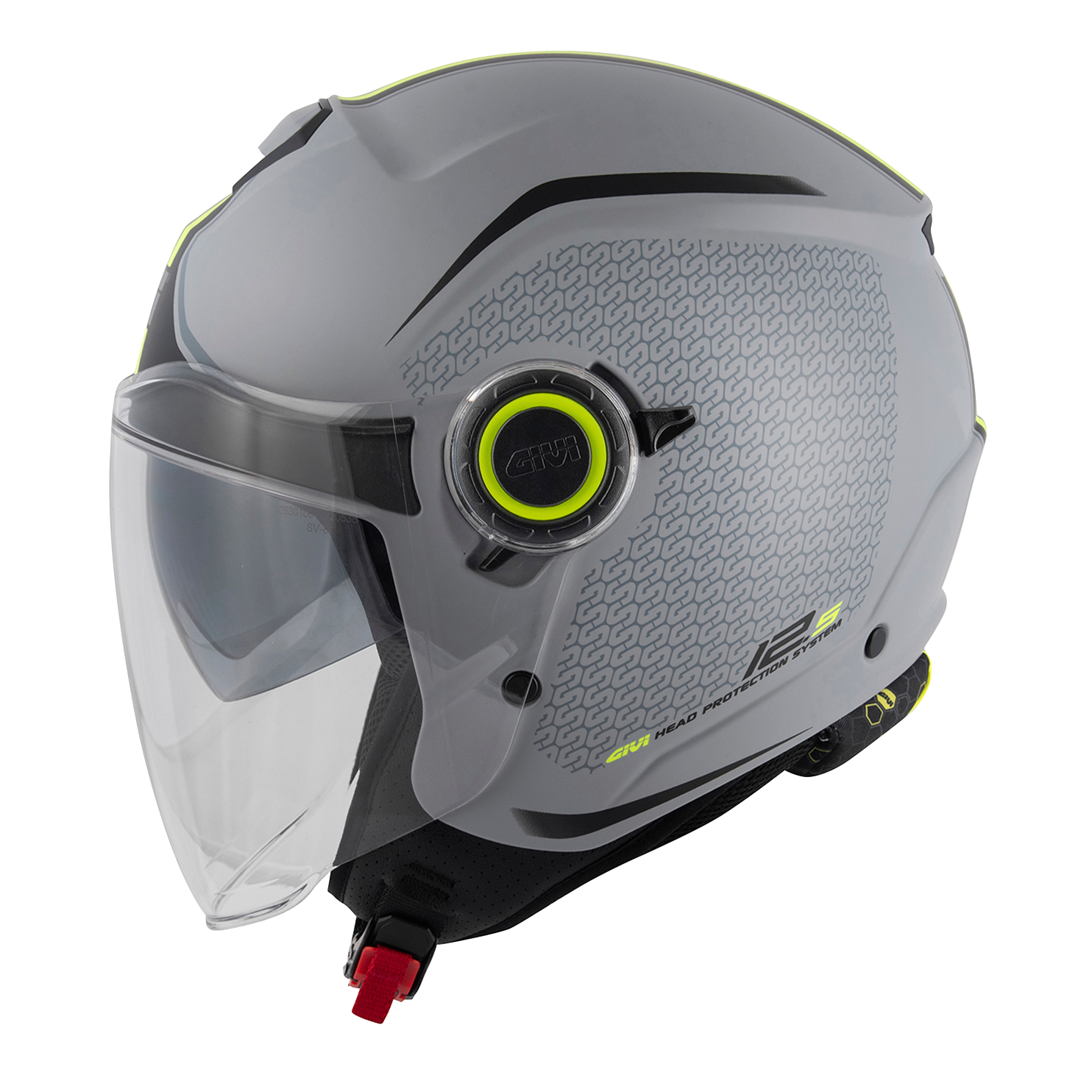 H125FTHGY - Jet Helmet 12.5 GRAPHIC TOUCH H125FTHGY