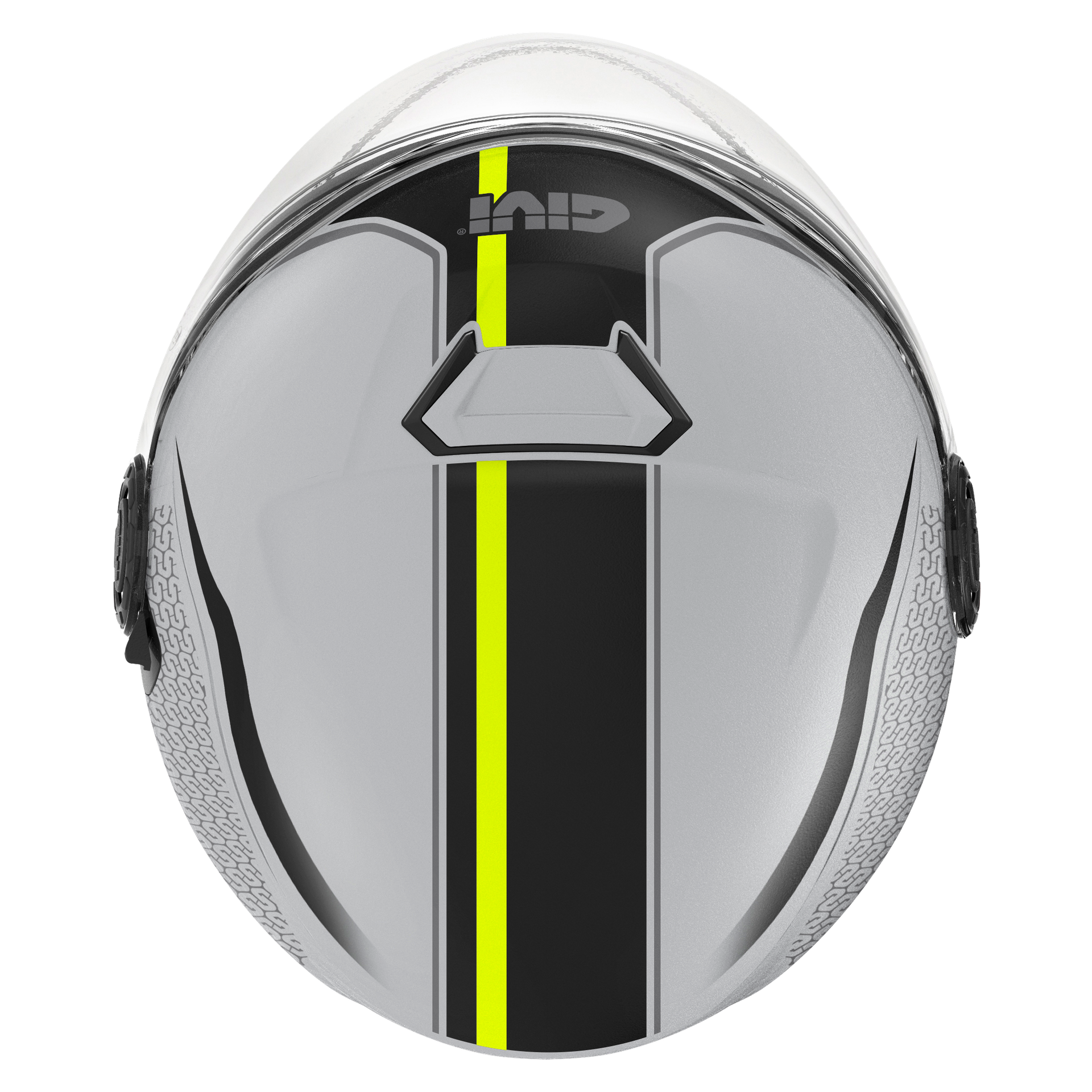 H125FTHGY - Jet Helmet 12.5 GRAPHIC TOUCH H125FTHGY