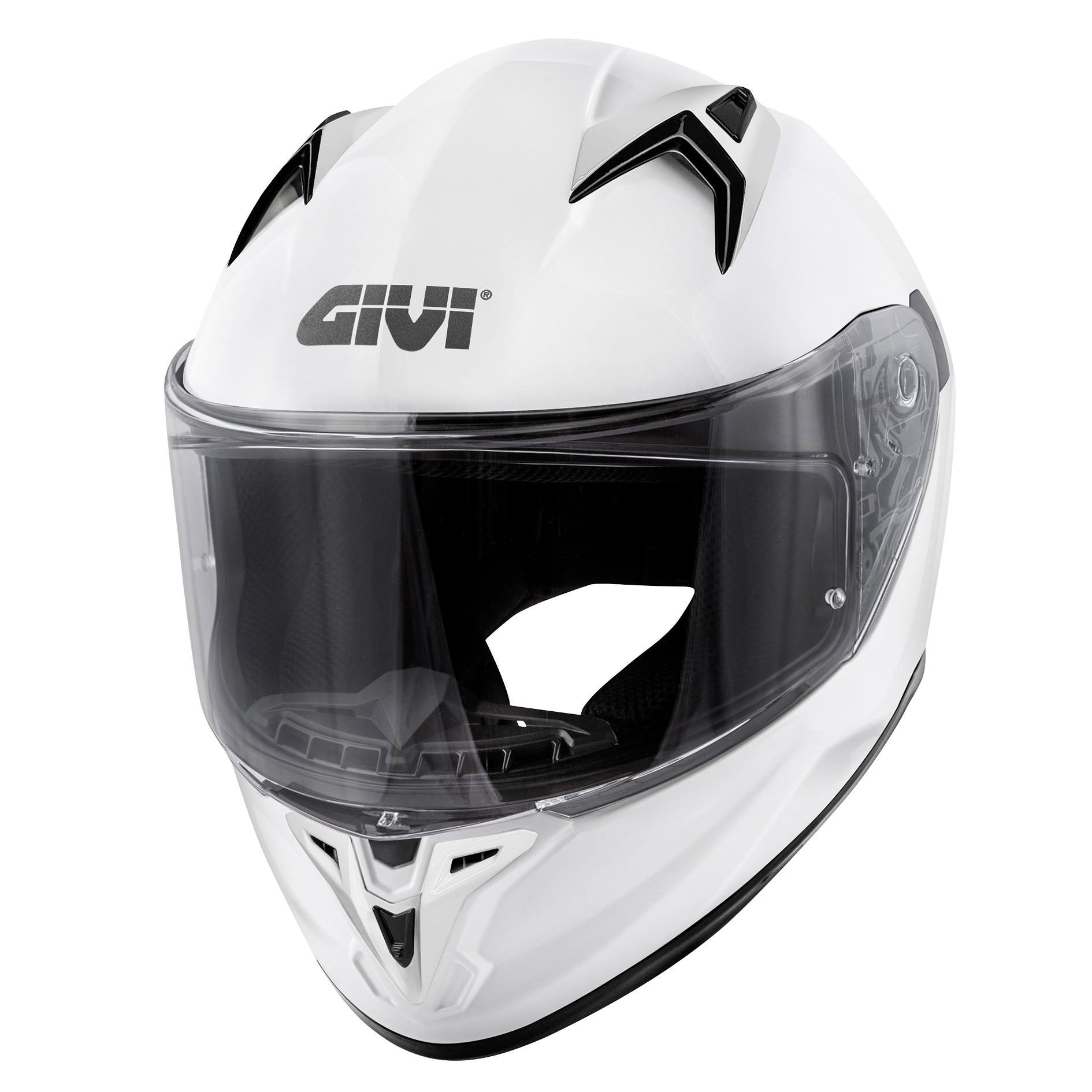 Helmet INTEGRALE 50.7 EVO SOLID COLOR (White) GIVI article code: H507SB910; image still-life main left