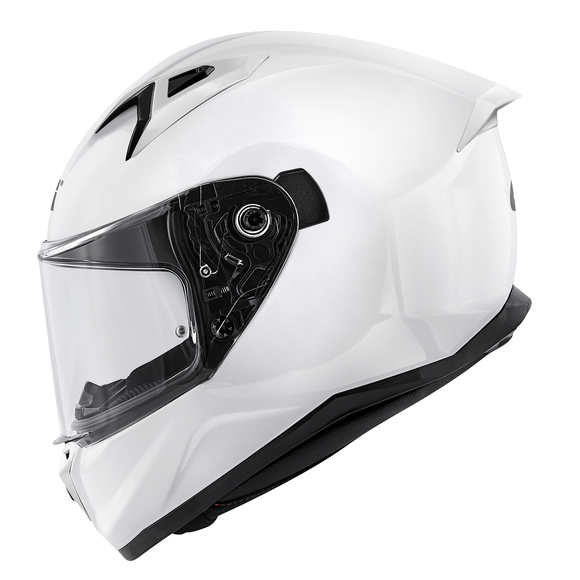 Helmet INTEGRALE 50.7 EVO SOLID COLOR (White) GIVI article code: H507SB910; image still-life side left