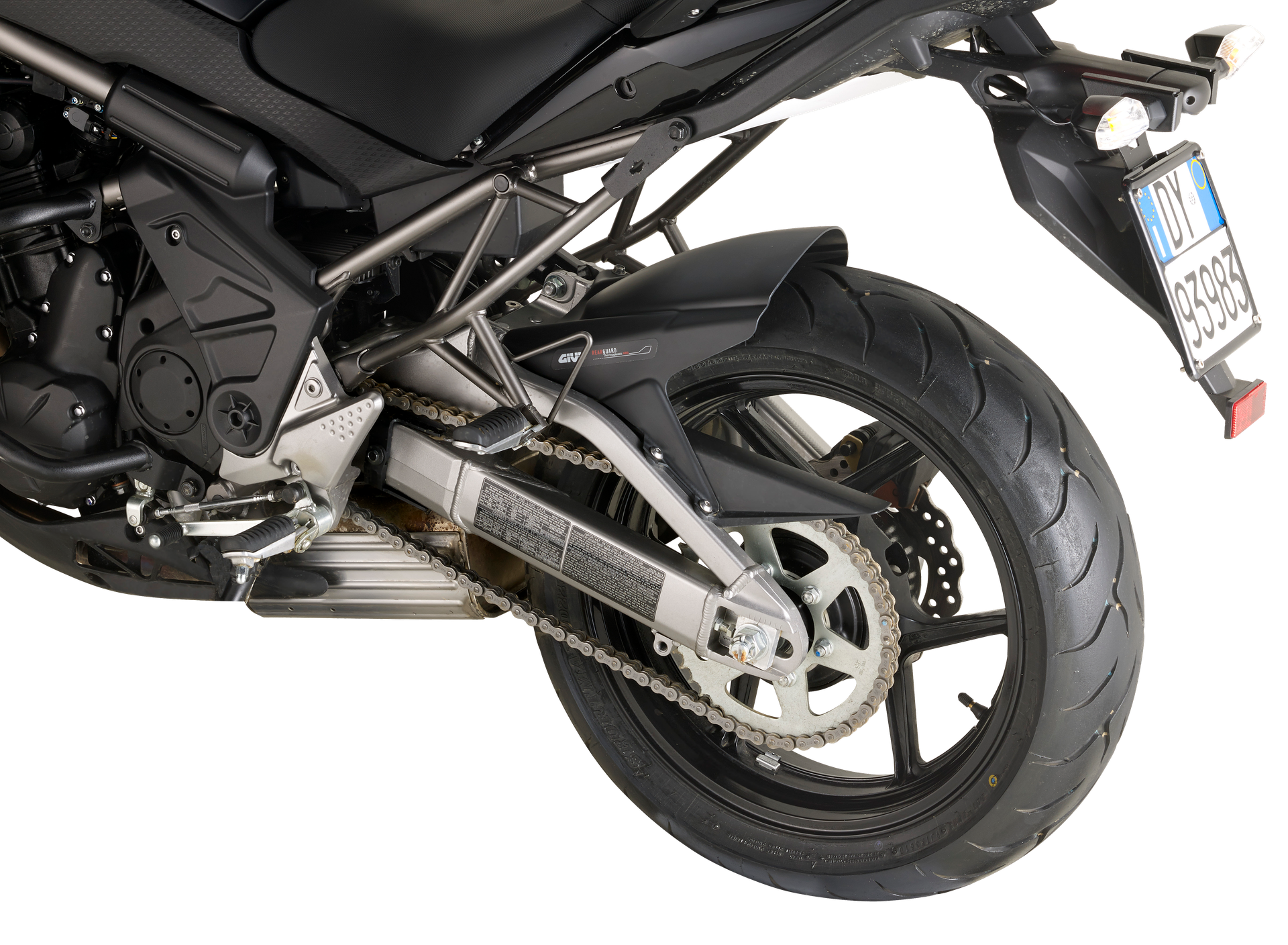 MG4103 mudguard GIVI mounted on Kawasaki Versys 650 (10)