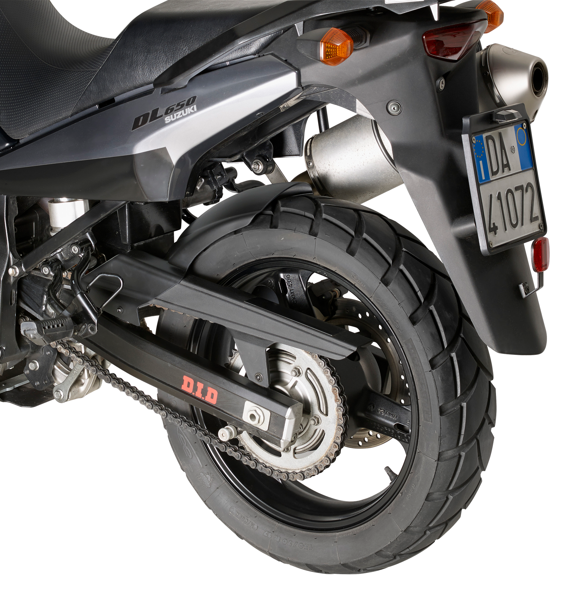 MG532 mudguard GIVI mounted on Suzuki DL 650 V-Strom (04)