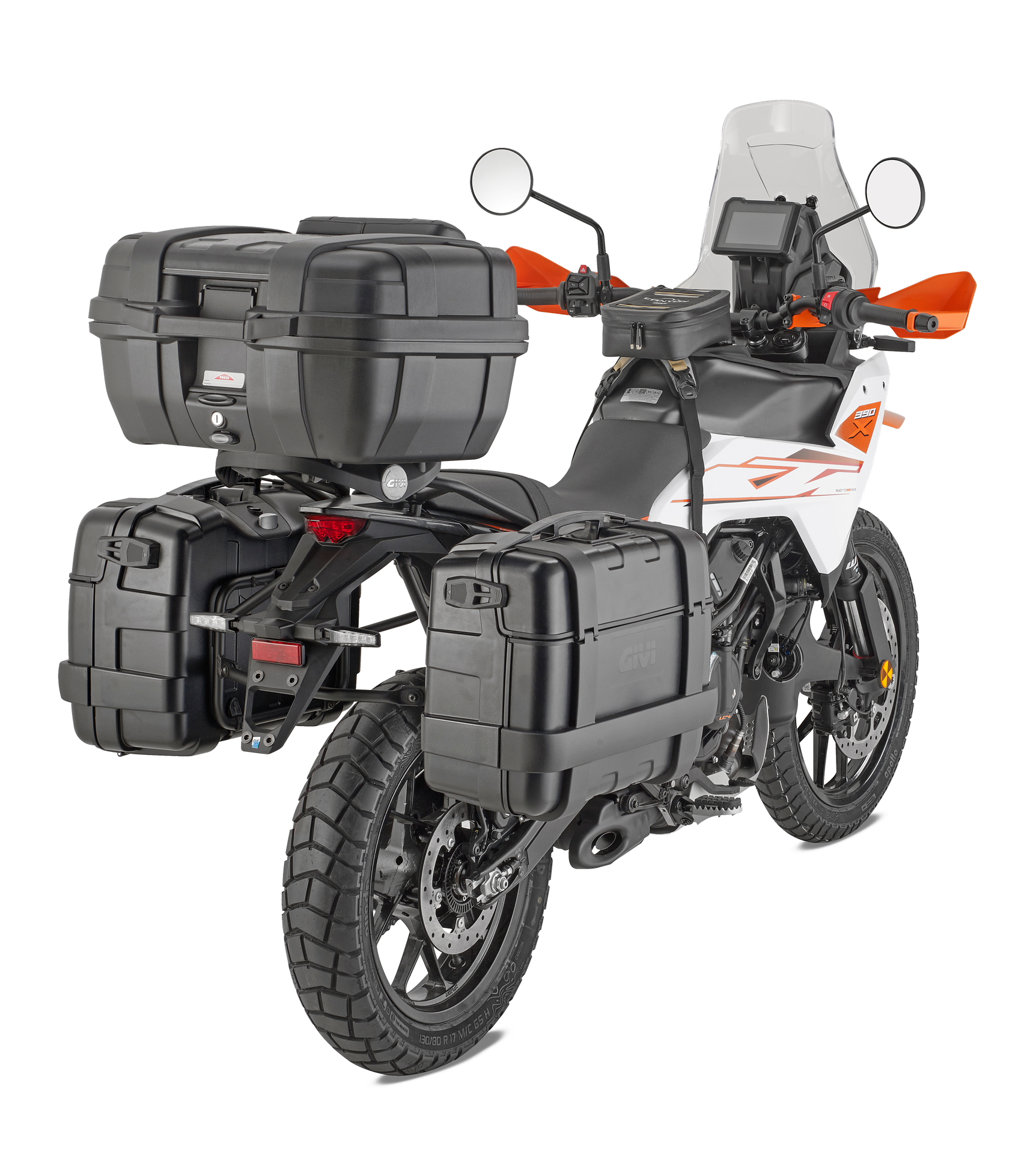 PLO7718MK Monkey pannier holder mounted on KTM 390 Adventure X (25)