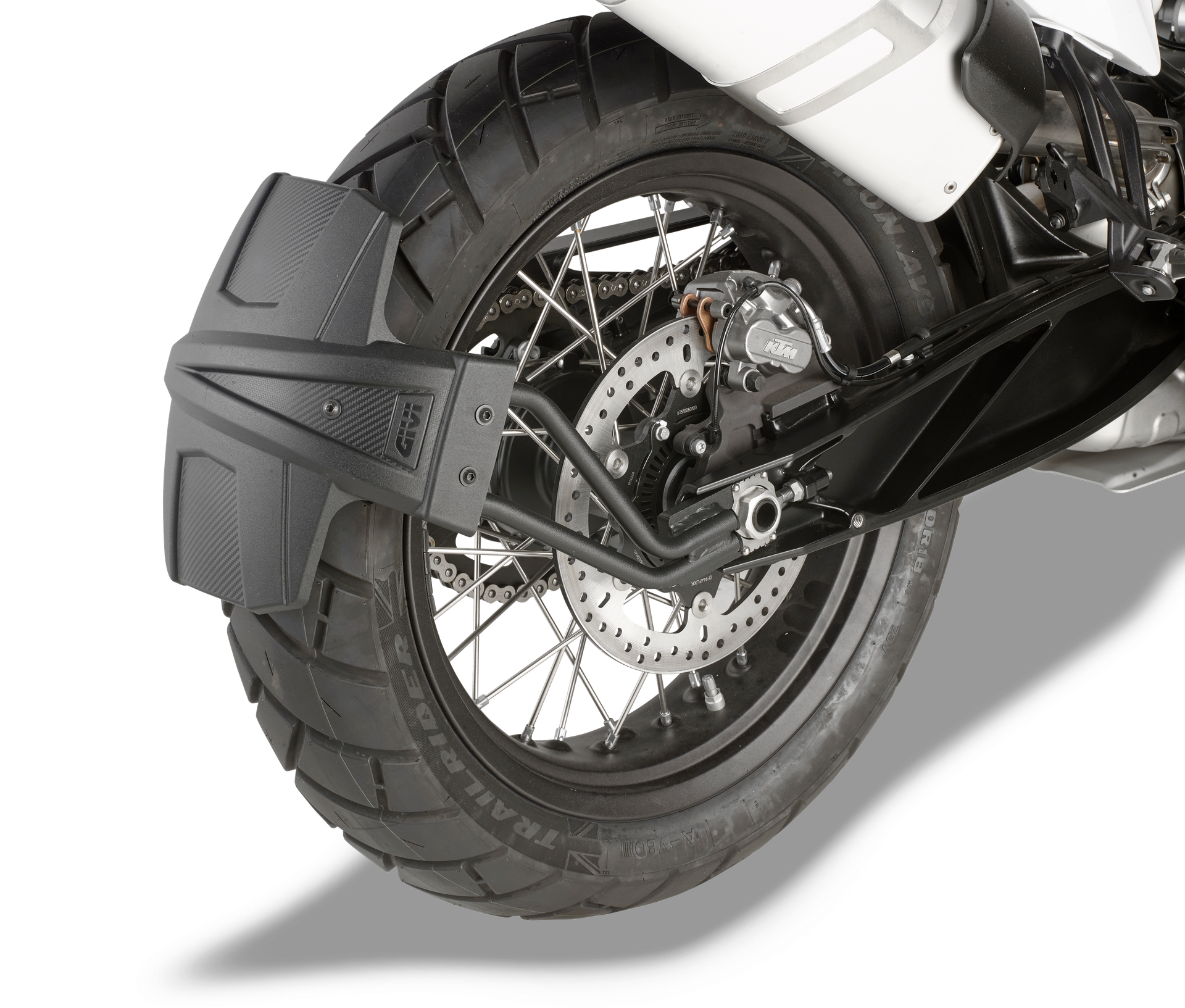 RM02 mudguard GIVI mounted with RM7710KIT on KTM 790 Adventure (19)