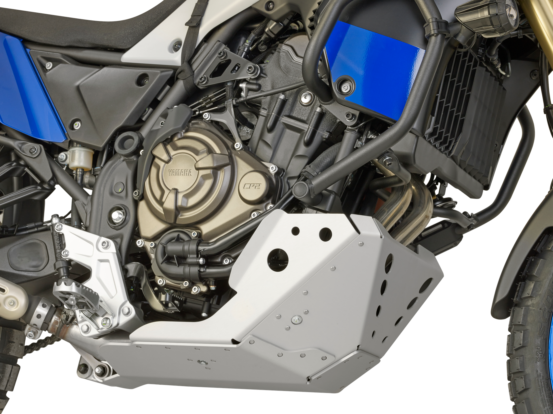 RP2145 oil carter protector GIVI mounted on Yamaha Ténéré 700 (19)