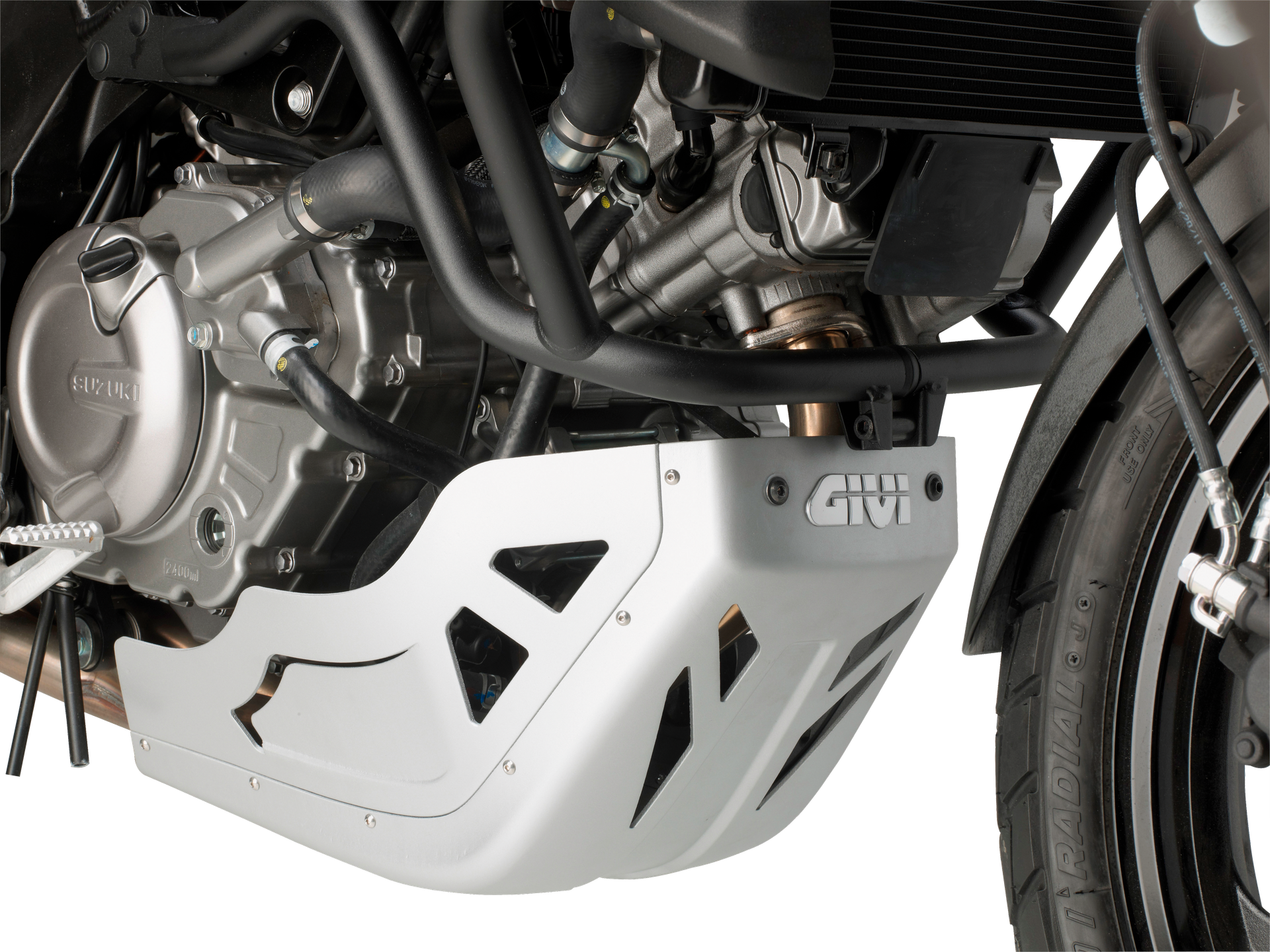 RP3101 oil carter protector GIVI mounted on Suzuki DL 650 V-Strom L3 (11)