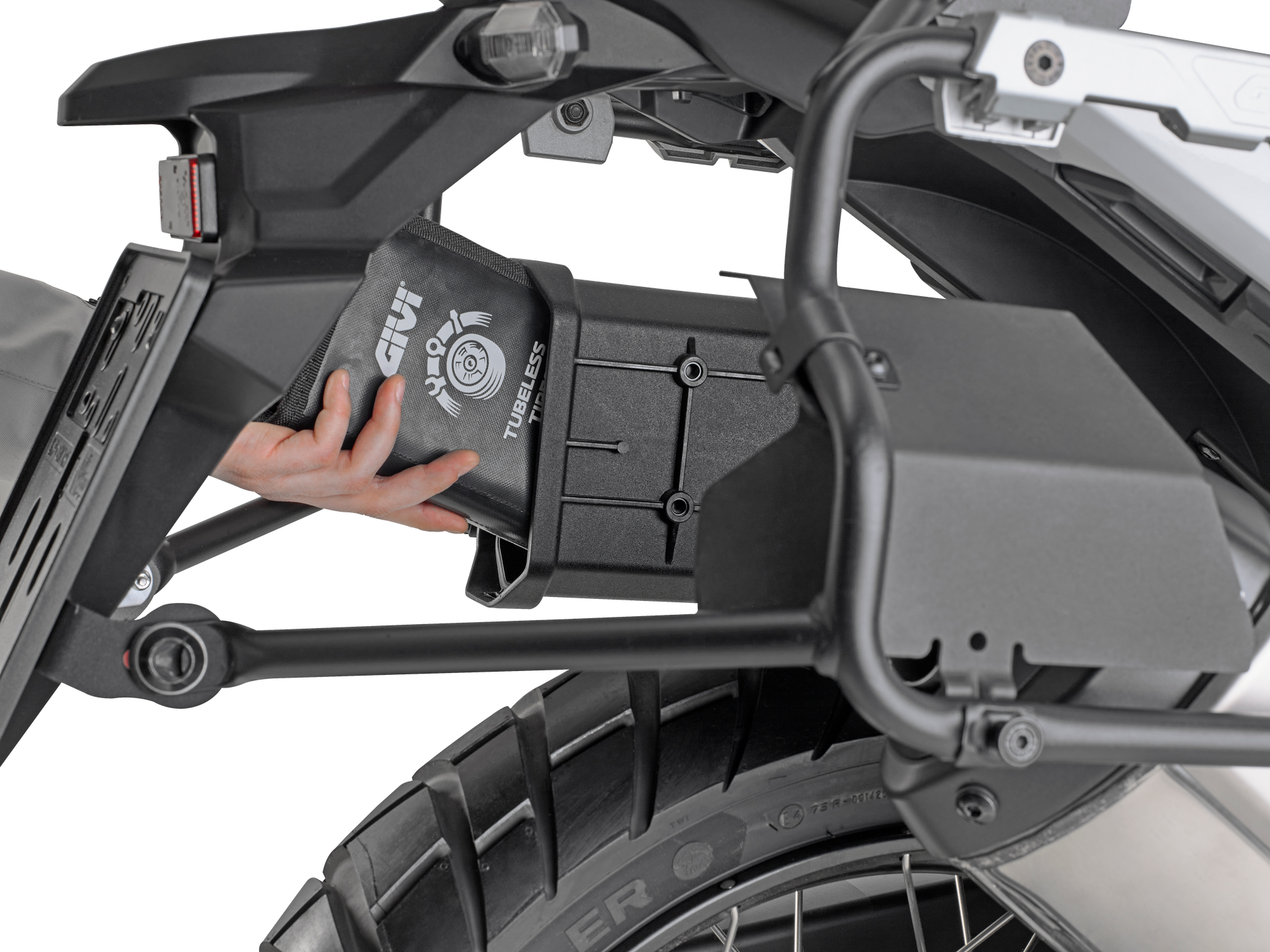 S451 Tyre repair kit equipped with compressor