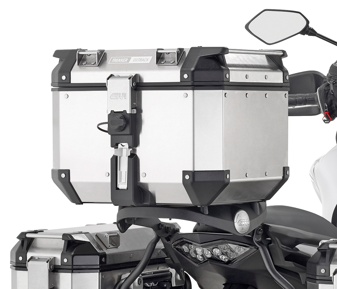 SR4114 Attacco posteriore specifico bauletto per GIVI Kawasaki Versys 650 15