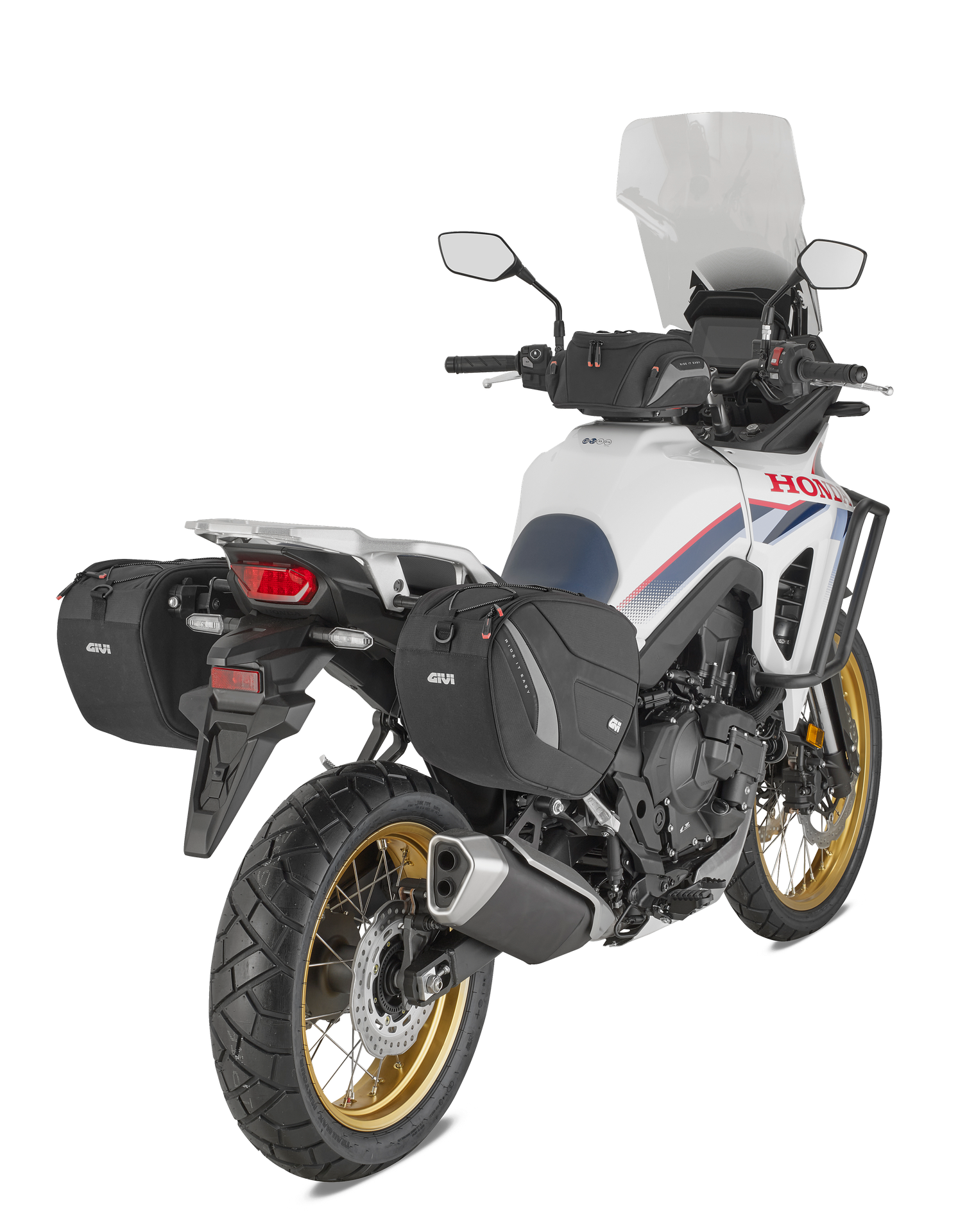 STL1201 retractable holders for HONDA XL 750 TRANSALP (25) with EASY12