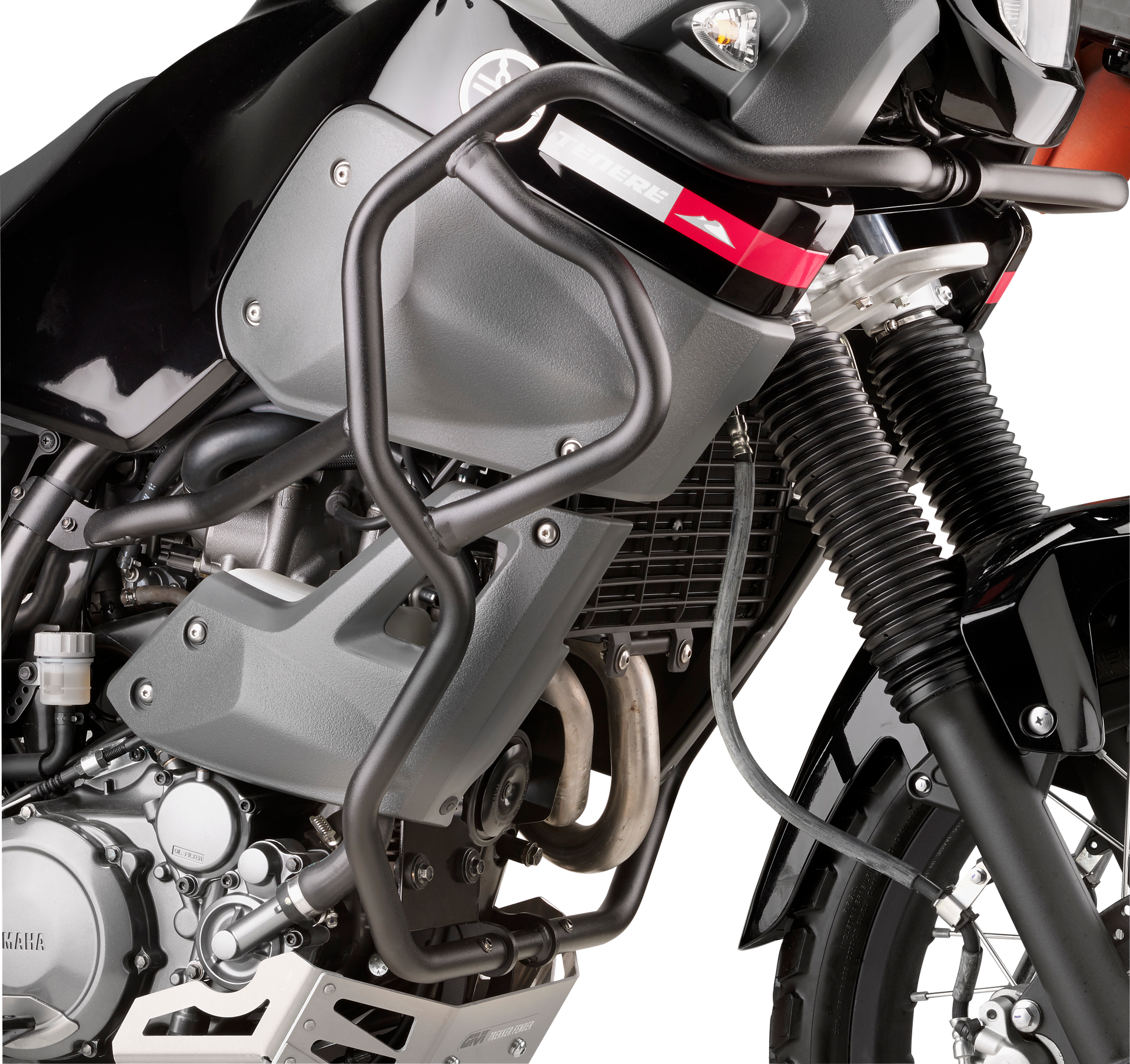 TN2105 engine guard GIVI mounted on Yamaha XT 660Z Ténéré (08)