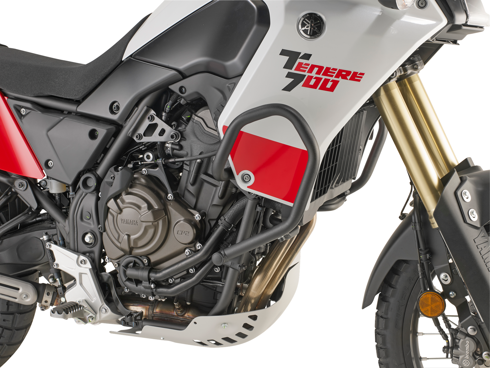 TN2145 engine guard GIVI mounted on Yamaha Ténéré 700 (19)