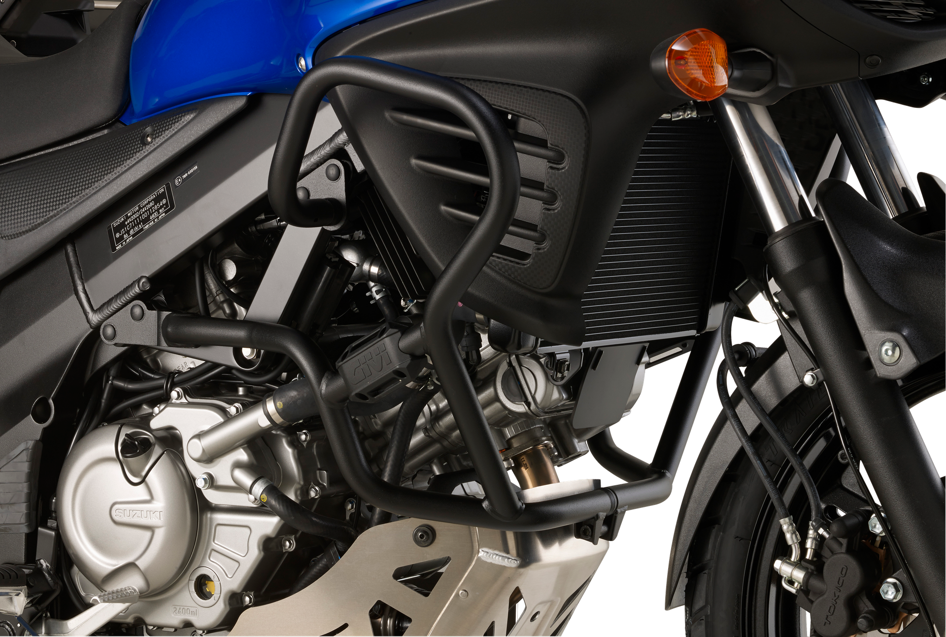 TN3101 engine guard GIVI mounted on Suzuki DL 650 V-Strom L4 (11)