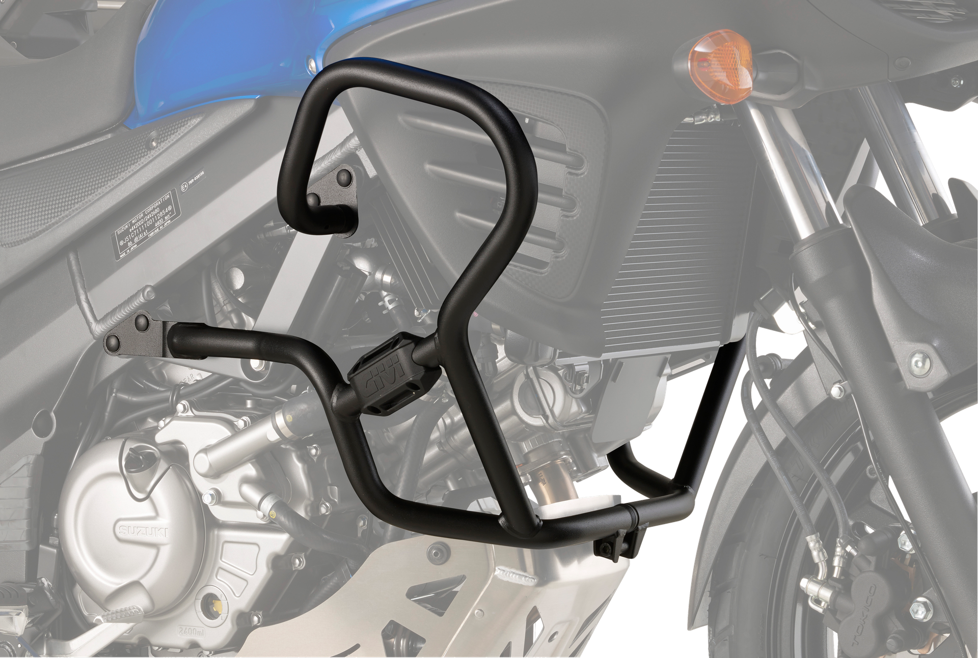 TN3101 engine guard GIVI mounted on Suzuki DL 650 V-Strom L3 (11)