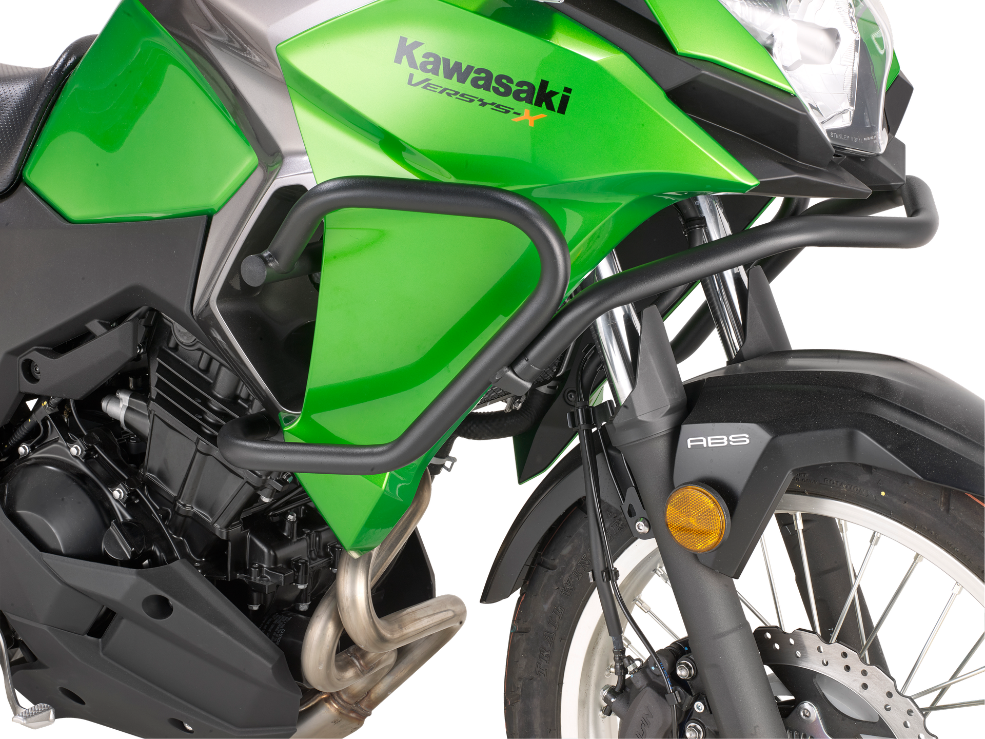TN4121 engine guard GIVI mounted on Kawasaki Versys-X 300 (17)